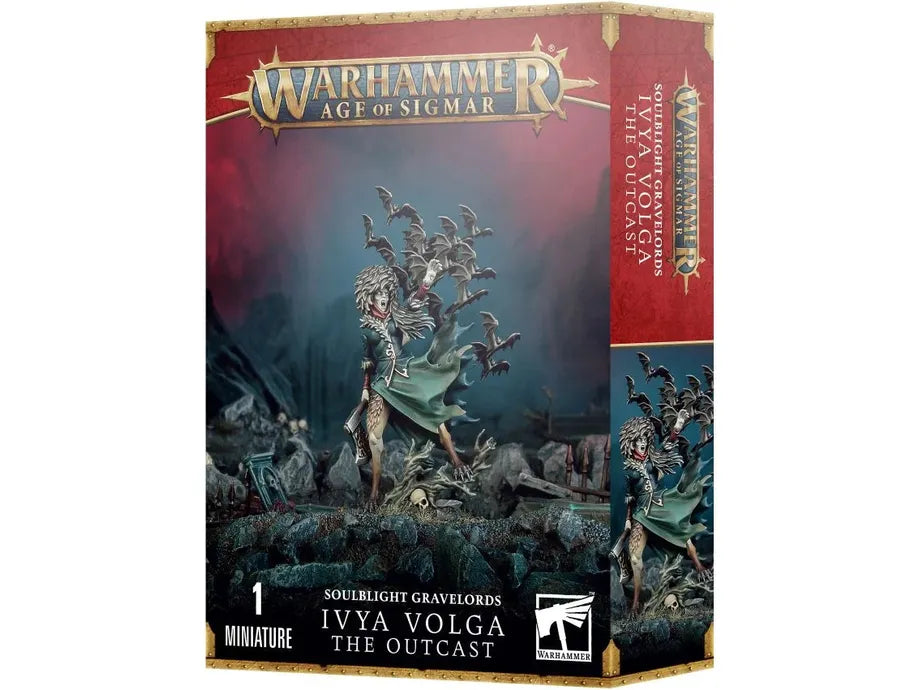 Collectible Miniature Games Games Workshop - Warhammer Age of Sigmar - Soulblight Gravelords - Ivya Volga - 91-17 - Cardboard Memories Inc.