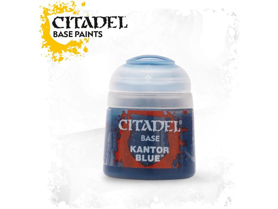 Paints and Paint Accessories Citadel Base - Kantor Blue - 21-07 - Cardboard Memories Inc.