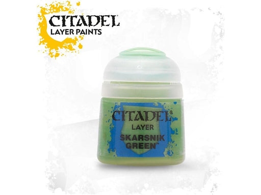 Paints and Paint Accessories Citadel Layer - Skarsnik Green 12ml - 22-26 - Cardboard Memories Inc.