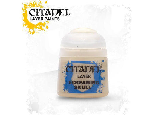 Paints and Paint Accessories Citadel Layer - Screaming Skull 12ml - 22-33 - Cardboard Memories Inc.