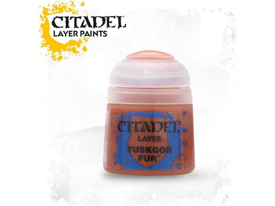 Paints and Paint Accessories Citadel Layer - Tuskgor Fur 22-46 - Cardboard Memories Inc.