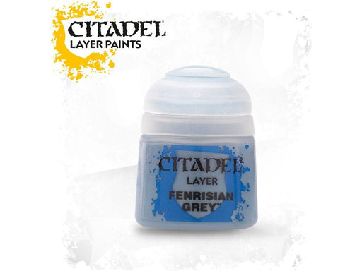 Paints and Paint Accessories Citadel Layer - Fenrisian Grey 12ml - 22-68 (Old Barcode) - Cardboard Memories Inc.