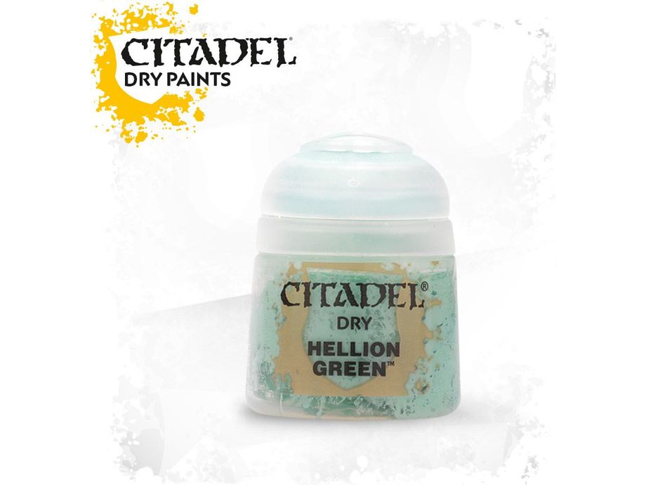 Paints and Paint Accessories Citadel Dry - Hellion Green - 23-07 - Cardboard Memories Inc.