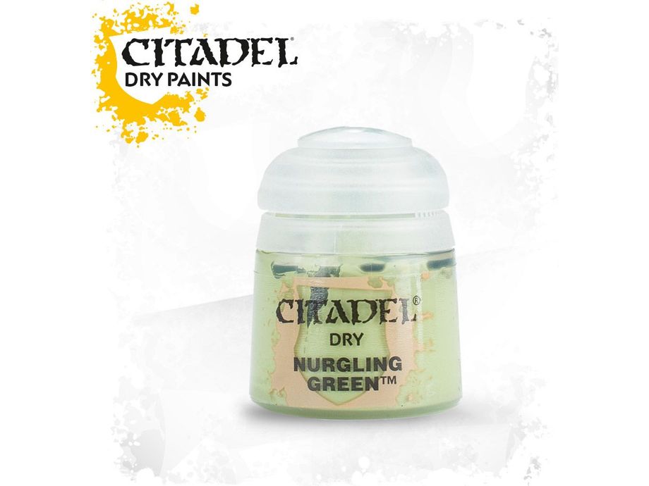 Paints and Paint Accessories Citadel Dry - Nurgling Green - 23-25 - Cardboard Memories Inc.