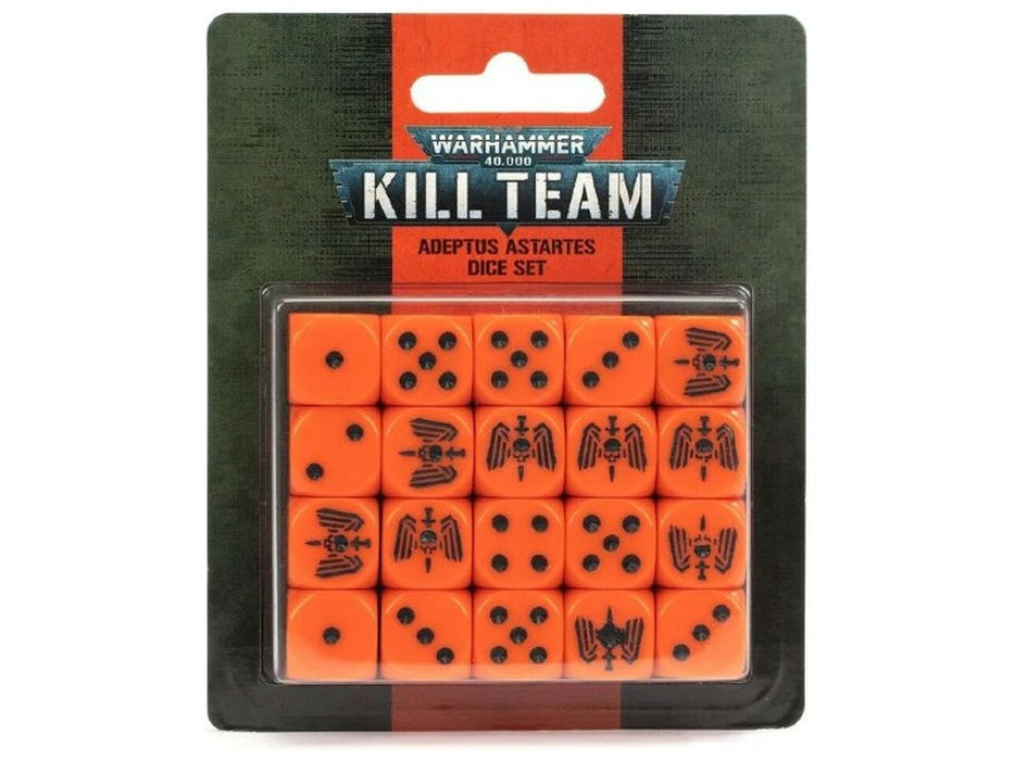 Collectible Miniature Games Games Workshop - Warhammer 40K - Kill Team - Adeptus Astartes - Dice Set - 102-79 - Cardboard Memories Inc.