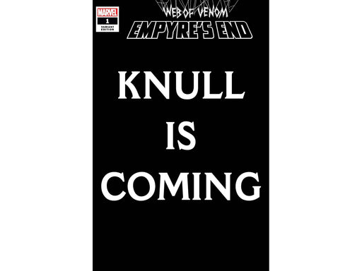 Comic Books Marvel Comics - Web of Venom Empyres End 001 - Knull is Coming Variant Edition - Cardboard Memories Inc.