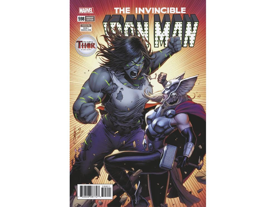 Comic Books Marvel Comics -  Invincible Iron Man 598 - 7783 - Cardboard Memories Inc.