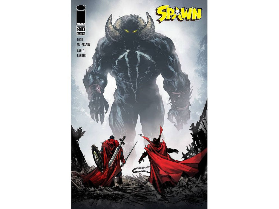 Comic Books Image Comics - Spawn 317 - Cover B Macfarlane (Cond. VF-) - 11455 - Cardboard Memories Inc.