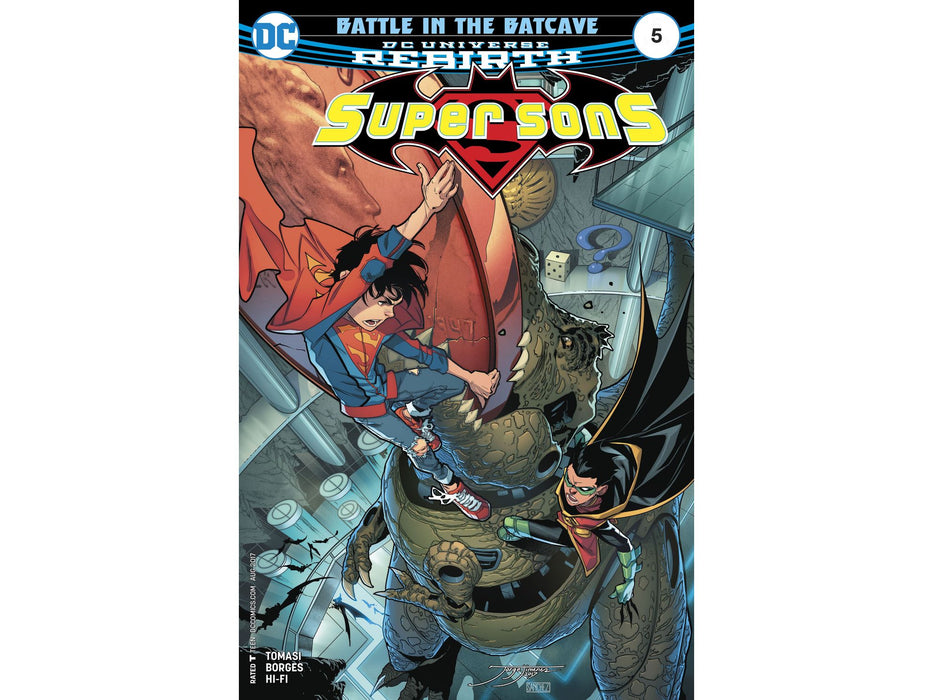 Comic Books DC Comics - Super Sons 05 - 3960 - Cardboard Memories Inc.