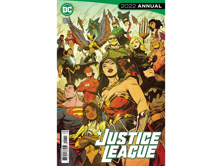 Comic Books DC Comics - Justice League 2021 Annual 001 (Cond. VF-) - 10659 - Cardboard Memories Inc.