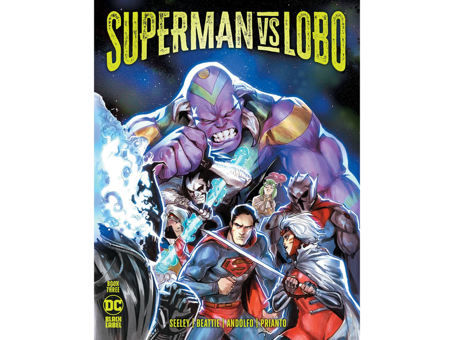 Comic Books DC Comics - Superman vs Lobo (2021) 003 of 3 (Cond. FN) MG0065 - Cardboard Memories Inc.