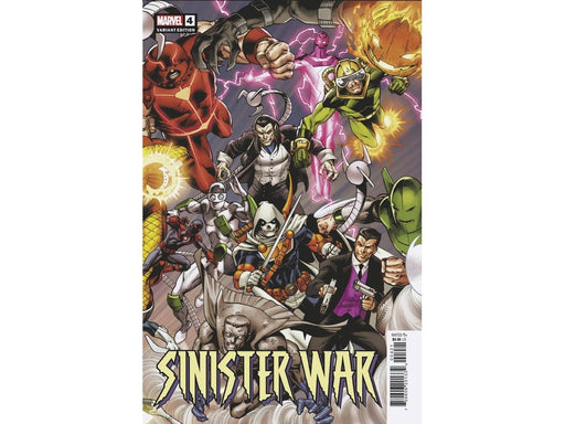 Comic Books Marvel Comics - Sinister War 004 of 4 - Bagley Connecting Variant Edition (Cond. VF-) - 10606 - Cardboard Memories Inc.