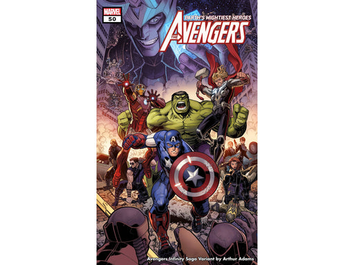 Comic Books Marvel Comics - Avengers 050 - Infinity Saga Phase One Variant Edition (Cond. VF-) - 11397 - Cardboard Memories Inc.