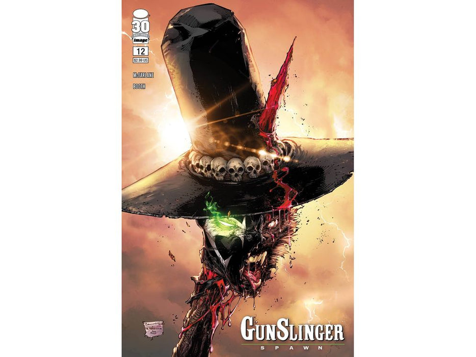 Comic Books Image Comics - Gunslinger Spawn 012 (Cond. VF-) - Cover B Booth - 14366 - Cardboard Memories Inc.