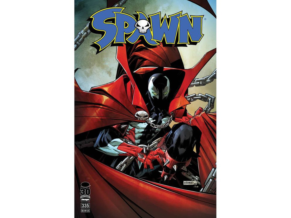 Comic Books Image Comics - Spawn 335 (Cond. VF-) - Barberi Variant Edition - 15857 - Cardboard Memories Inc.