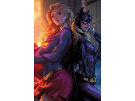 Comic Books DC Comics - Batman Superman Worlds Finest 001 - Artgerm Variant Edition (Cond. VF-) - 12040 - Cardboard Memories Inc.