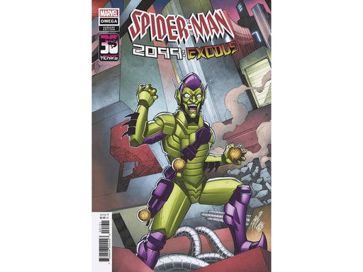 Comic Books Marvel Comics - Spider-Man 2099 Exodus Omega 001 (Cond. VF-) - Ron Lim Connecting Variant Edition - 14193 - Cardboard Memories Inc.