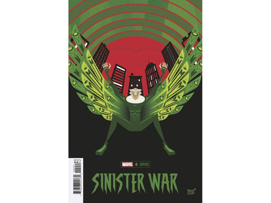 Comic Books Marvel Comics - Sinister War 004 of 4 - Vergge Variant Edition (Cond. VF-) - 10607 - Cardboard Memories Inc.