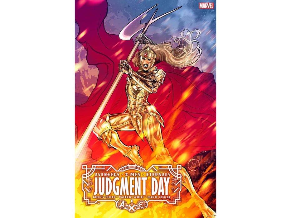 Comic Books Marvel Comics - Axe Judgement Day 001 (Cond. VF-) - Werneck Women of Axe Variant Edition - 14375 - Cardboard Memories Inc.