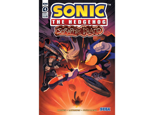 Comic Books IDW Comics - Sonic the Hedgehog Scrapnik Island 004 (Cond. VF-) - Cover A - 16153 - Cardboard Memories Inc.