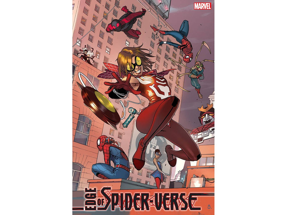 Comic Books Marvel Comics - Edge Of The Spider-verse 001 (Cond. VF-) - Bengal Connecting Variant Edition - 13791 - Cardboard Memories Inc.