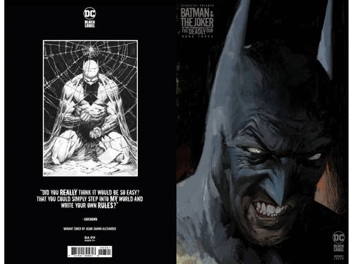 Comic Books DC Comics - Batman and Joker Deadly Duo 003 of 7 (Cond. VF-) - Alexander Batman Variant Edition - 15878 - Cardboard Memories Inc.