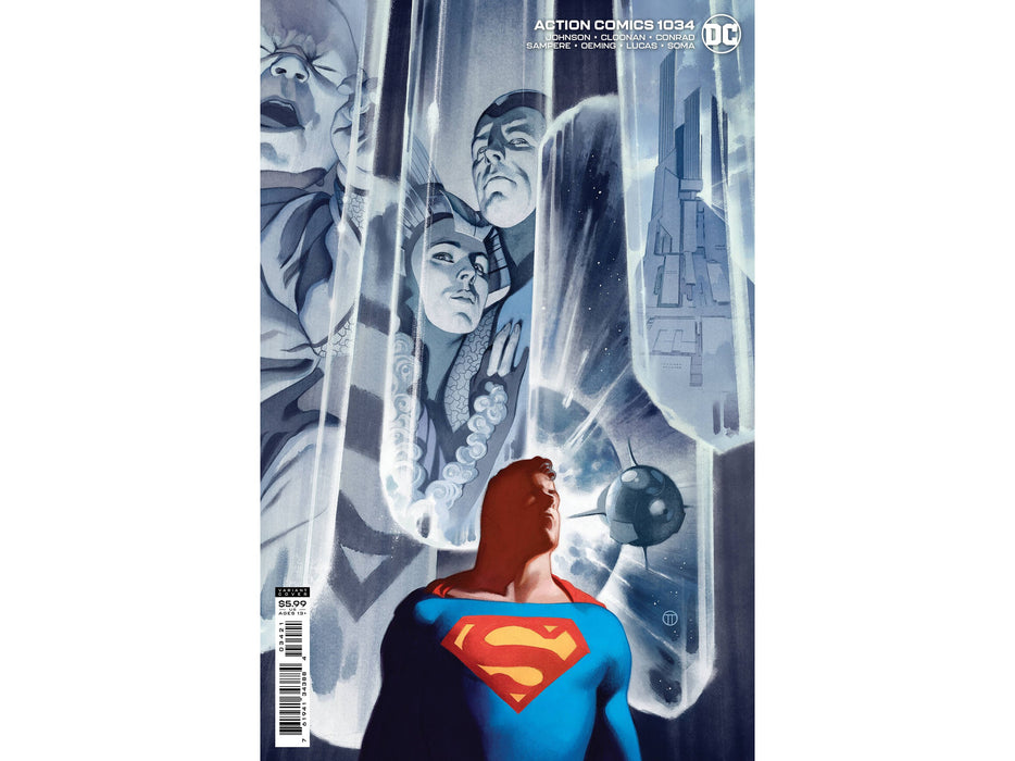 Comic Books DC Comics - Action Comics 1034 - Card Stock Variant Edition (Cond. VF-) - 10140 - Cardboard Memories Inc.