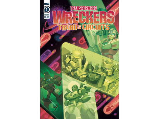 Comic Books IDW - Transformers Wreckers Tread and Circuits 001 of 4 - Malk Variant Edition (Cond. VF-) - 10254 - Cardboard Memories Inc.