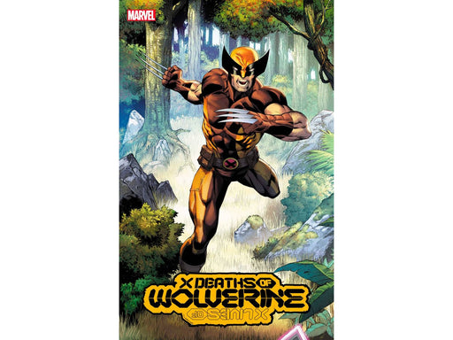 Comic Books Marvel Comics - X Deaths of Wolverine 001 - Bagley Trading Card Variant Edition (Cond. VF-) - 10381 - Cardboard Memories Inc.