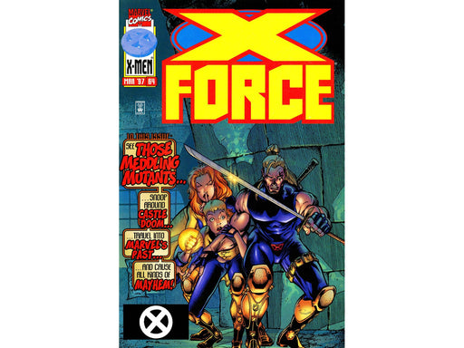 Comic Books Marvel Comics - X-Force (1991 1st Series) 064 (Cond. FN-) - 12755 - Cardboard Memories Inc.