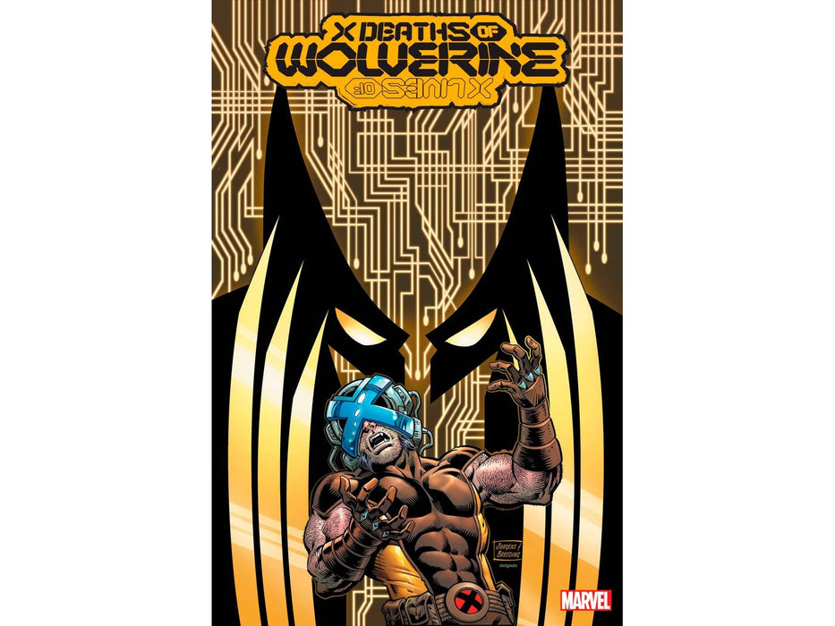 Comic Books Marvel Comics - X Deaths of Wolverine 001 - Jurgens Variant Edition (Cond. VF-) - 10378 - Cardboard Memories Inc.