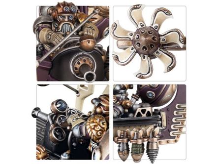 Collectible Miniature Games Games Workshop - Warhammer Age of Sigmar - Kharadron Overlords - Gundstok Gunhauler - 84-38 - Cardboard Memories Inc.