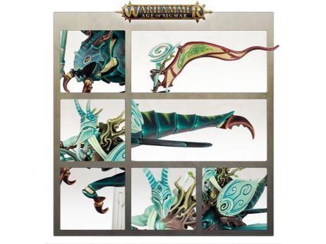 Collectible Miniature Games Games Workshop - Warhammer Age of Sigmar - Sylvaneth - Spiterider Lancer - 92-26 - Cardboard Memories Inc.