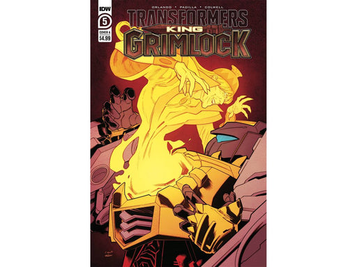 Comic Books IDW Comics - Transformers King Grimlock 005 of 5 (Cond. VF-) - 10636 - Cardboard Memories Inc.