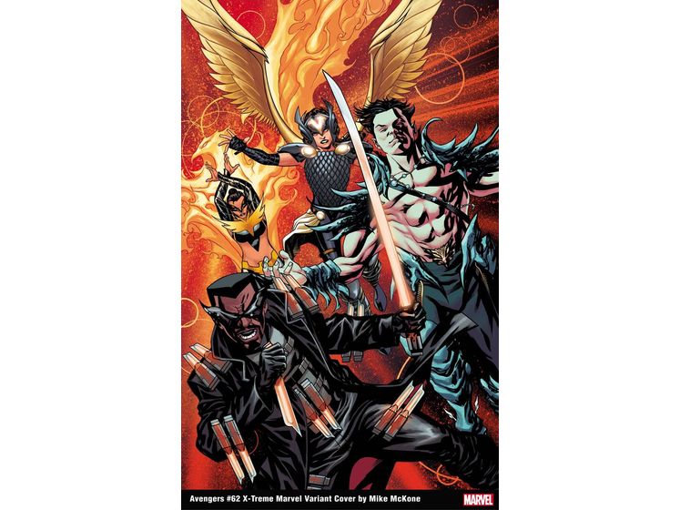 Comic Books Marvel Comics - Avengers 062 (Cond. VF-) - Mckone X-treme Marvel Variant Edition - 15308 - Cardboard Memories Inc.