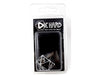 Dice Die Hard Dice - Metal MTG Roll Down Counter Shiny Silver with Black - D20 - Cardboard Memories Inc.