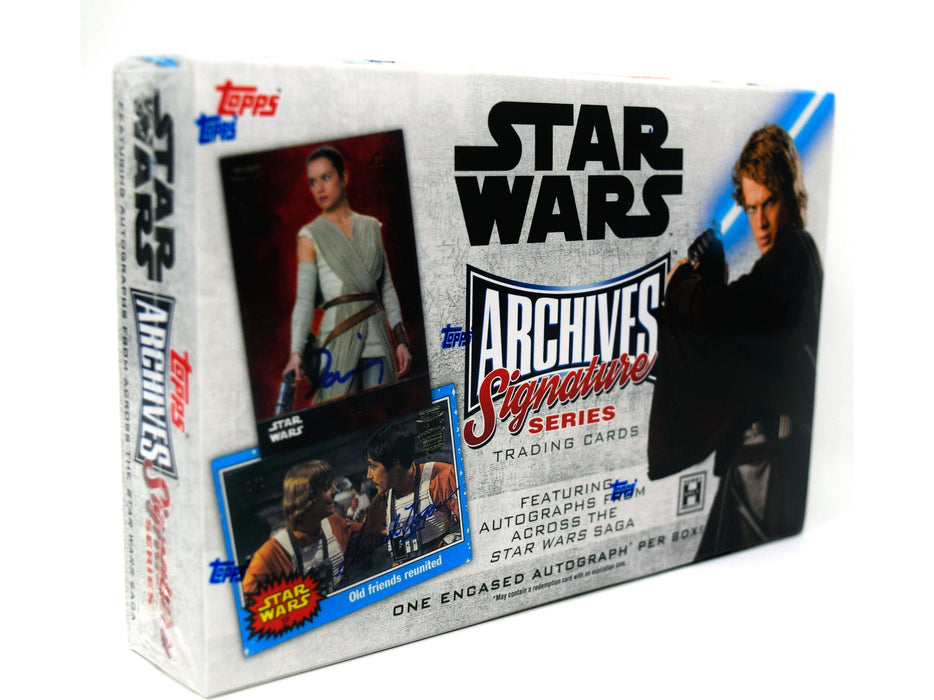 Non Sports Cards Topps - 2018 - Star Wars - Archives Signature Series - Hobby Box - Cardboard Memories Inc.