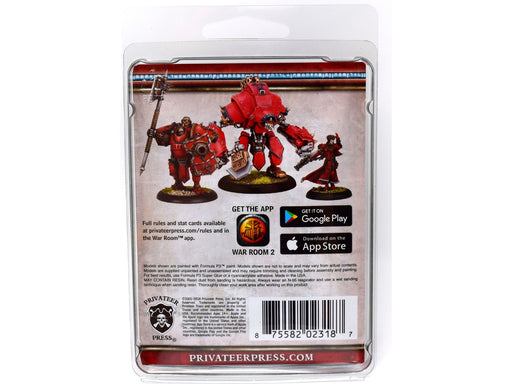 Collectible Miniature Games Privateer Press - Warmachine - Khador - Man-O-War Bombardier Officer - PIP 33130 - Cardboard Memories Inc.