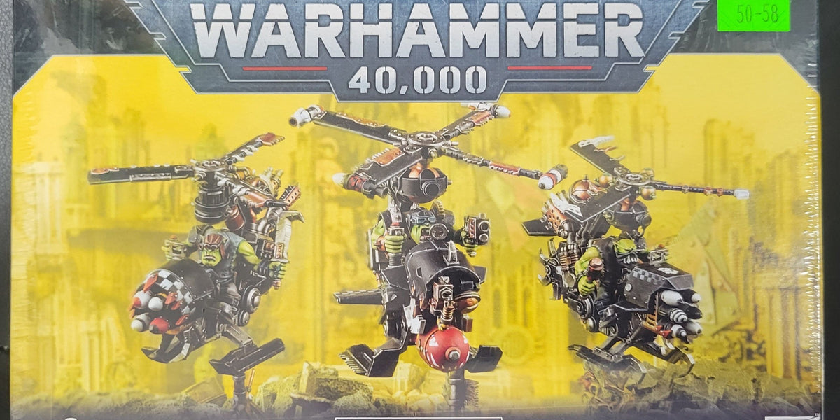 Games Workshop - Warhammer 40K 40000 - Orks - Deffkoptas - 50-58