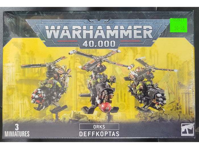 Games Workshop - Warhammer 40K 40000 - Orks - Deffkoptas - 50-58 