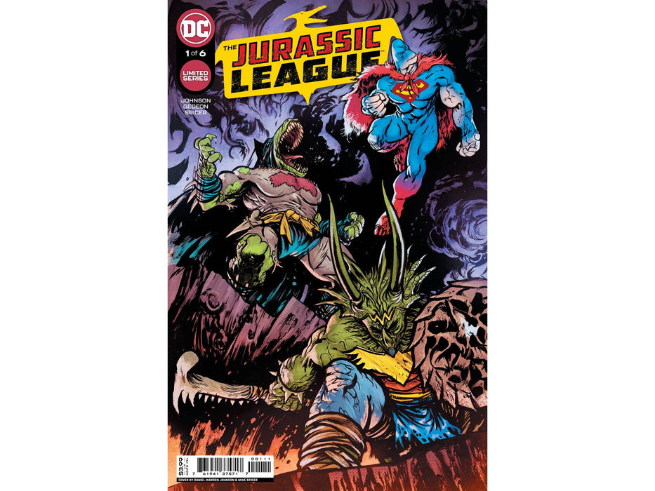 Comic Books DC Comics - Jurassic League 001 (Cond. VF-) - 12839 - Cardboard Memories Inc.