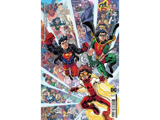 Comic Books DC Comics - Dark Crisis Young Justice 001 (Cond. VF-) - Nauck Variant Edition - 13581 - Cardboard Memories Inc.