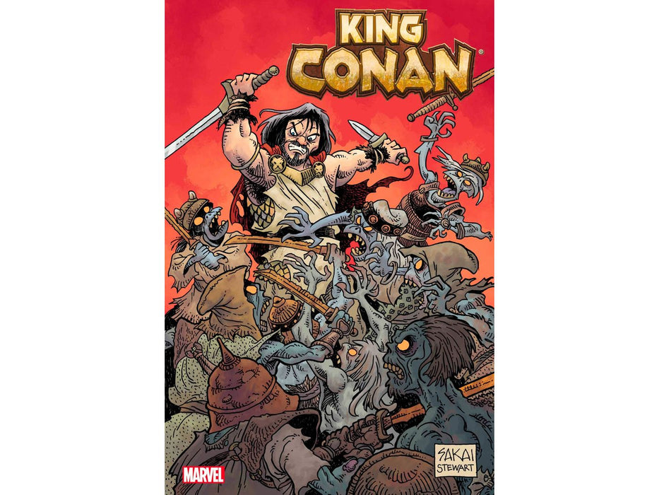 Comic Books Marvel Comics - King Conan 001 of 6 - Sakai Variant Edition (Cond. VF-) - 9768 - Cardboard Memories Inc.