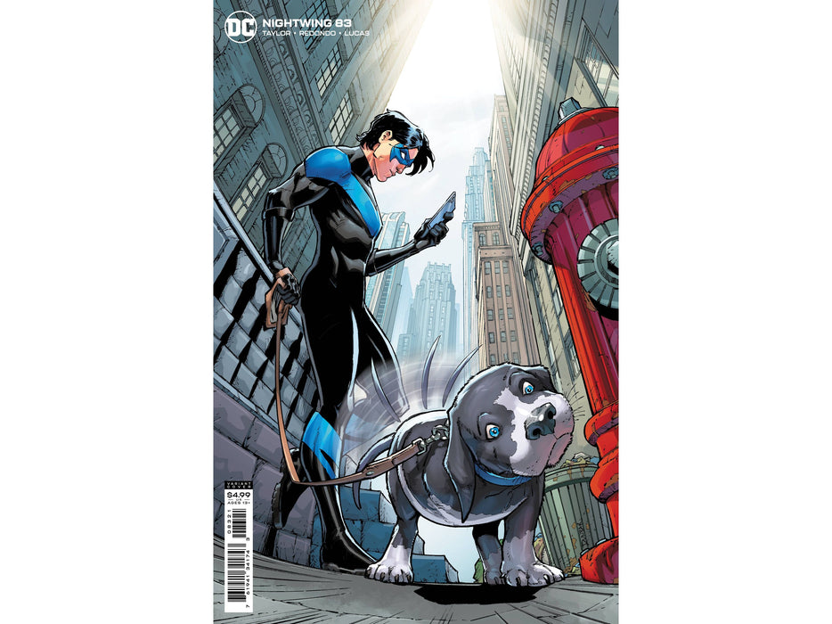 Comic Books DC Comics - Nightwing 083 - Max Dunbar Card Stock Variant Edition (Cond. VF-) - 11603 - Cardboard Memories Inc.