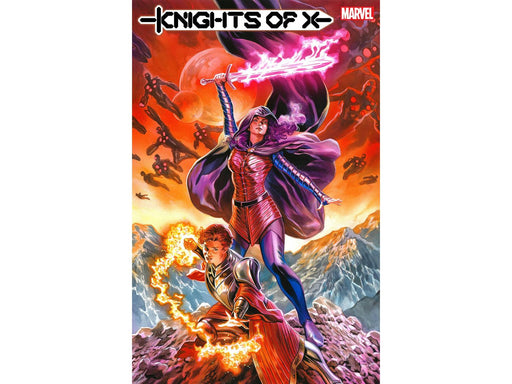 Comic Books Marvel Comics - Knights of X 004 (Cond. VF-) - Massafera Variant Edition - 14390 - Cardboard Memories Inc.