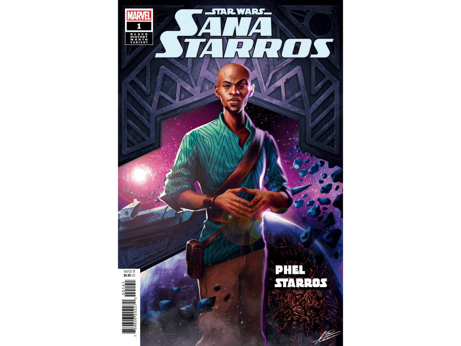 Comic Books Marvel Comics - Star Wars Sana Starros 001 (Cond. VF-) - Manhanini Black History Month Variant Edition - 16767 - Cardboard Memories Inc.