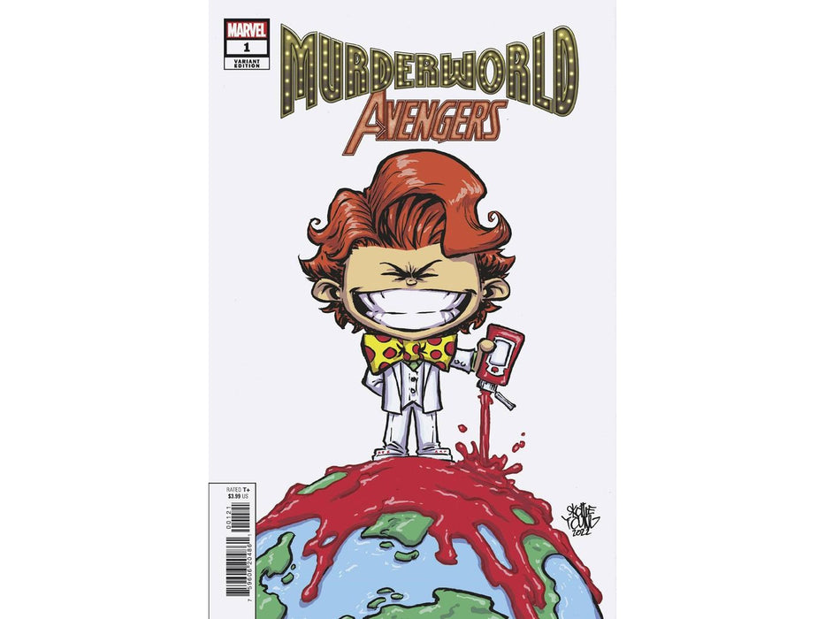 Comic Books Marvel Comics - Murderworld Avengers 001 (Cond. VF-) - Skottie Variant Edition - 15346 - Cardboard Memories Inc.