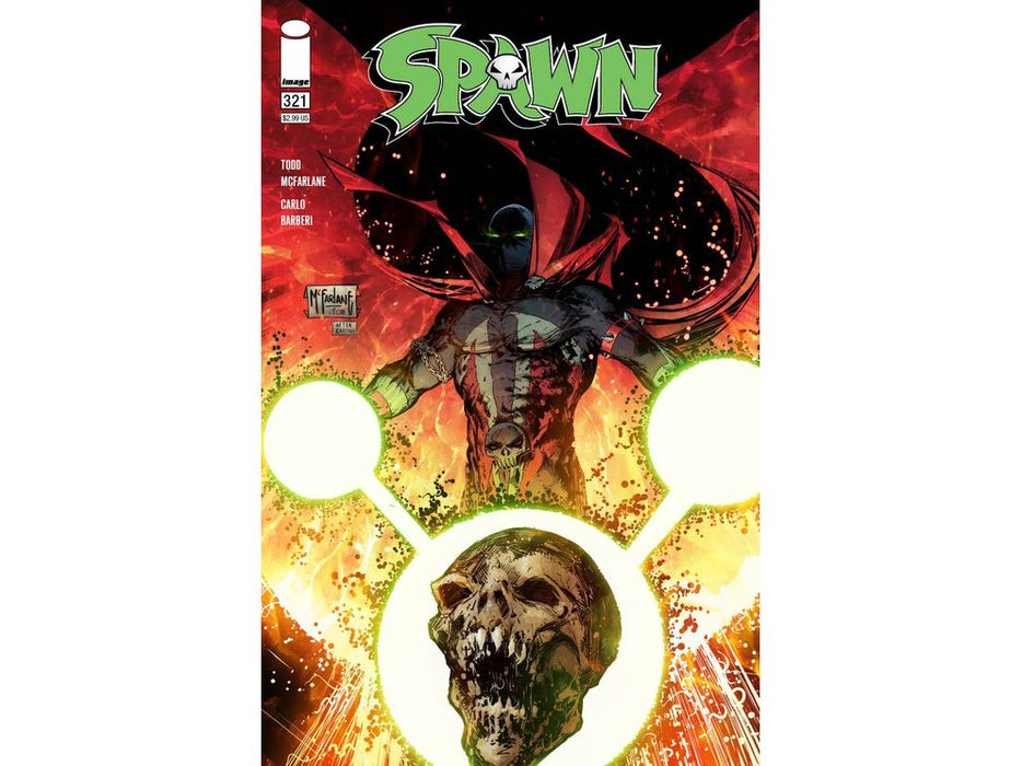 Comic Books Image Comics - Spawn 321 - Mcfarlane Variant Edition (Cond. VF-) - 10610 - Cardboard Memories Inc.