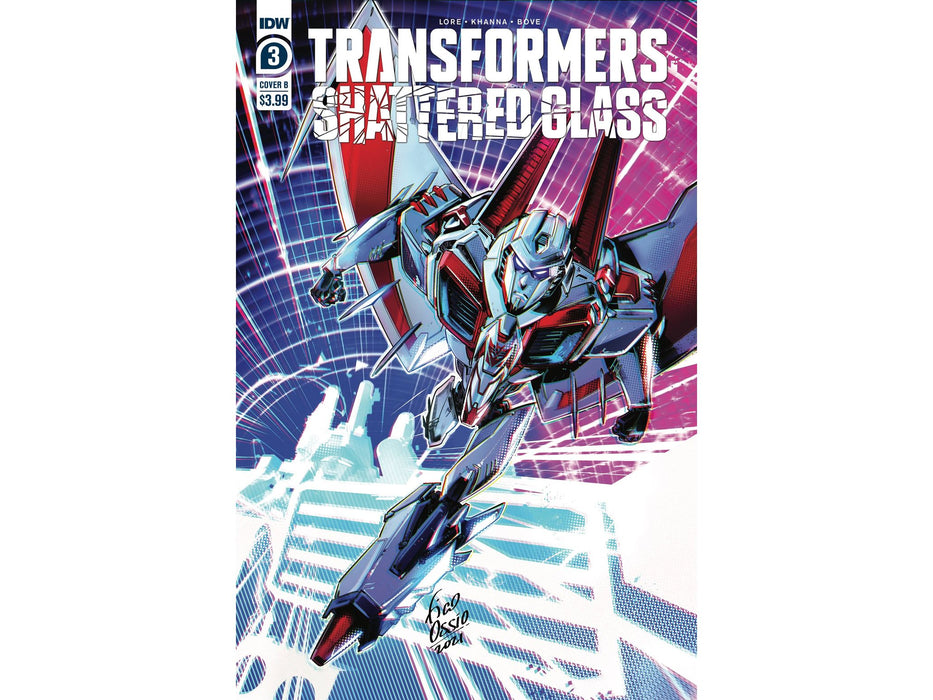 Comic Books IDW Comics - Transformers Shattered Glass 003 - Cover B Ossio Variant Edition (Cond. VF-) - 9439 - Cardboard Memories Inc.