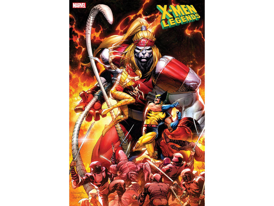 Comic Books Marvel Comics - X-Men Legends 008 - Williams Variant Edition (Cond. VF-) - 9939 - Cardboard Memories Inc.